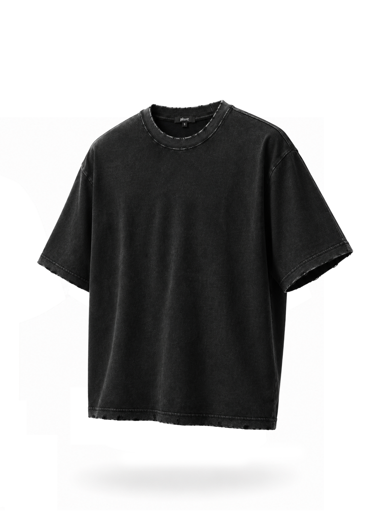Basic Essential Distressed Tee (חולצת אוברסייז בייסיק דיסטרס)