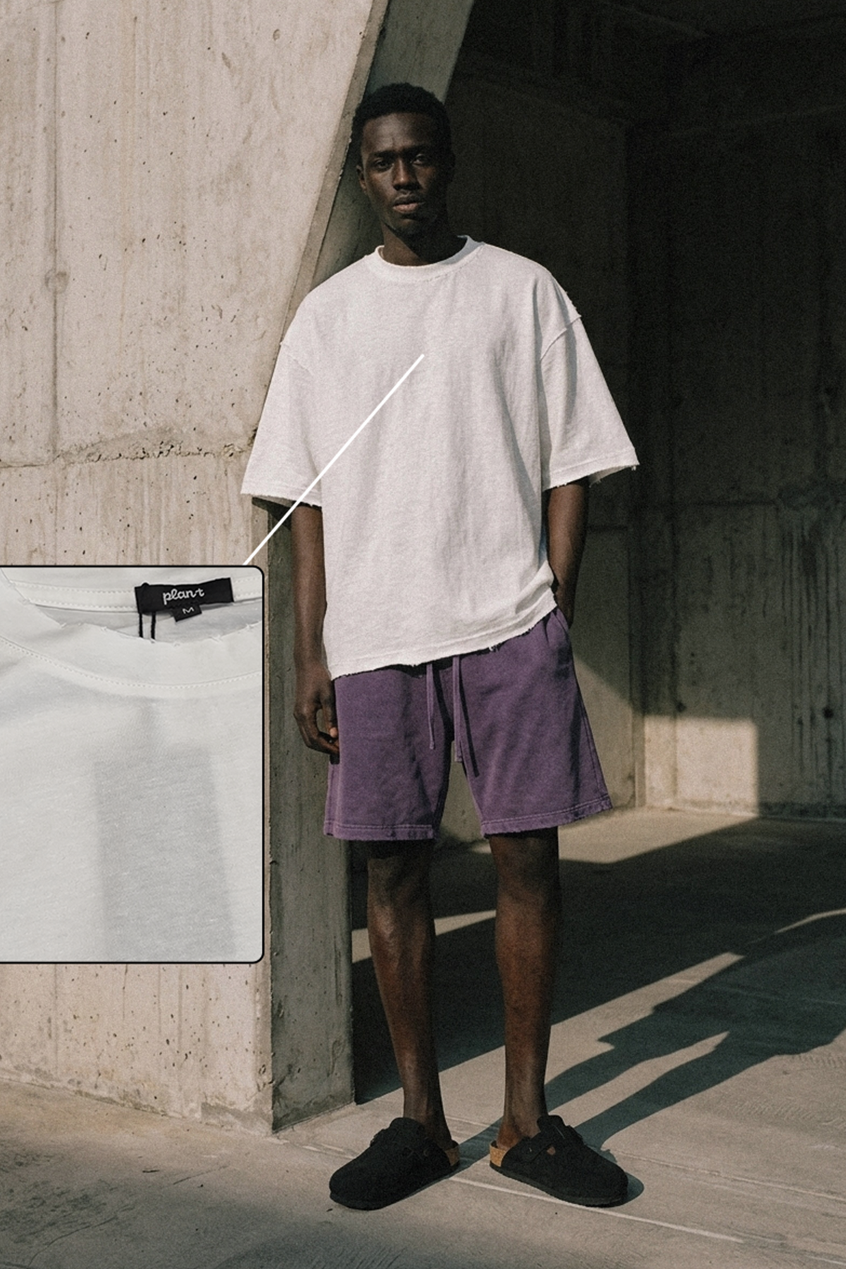 RELAXED OVERSIZE REGULAR SLEEVE - WHITE