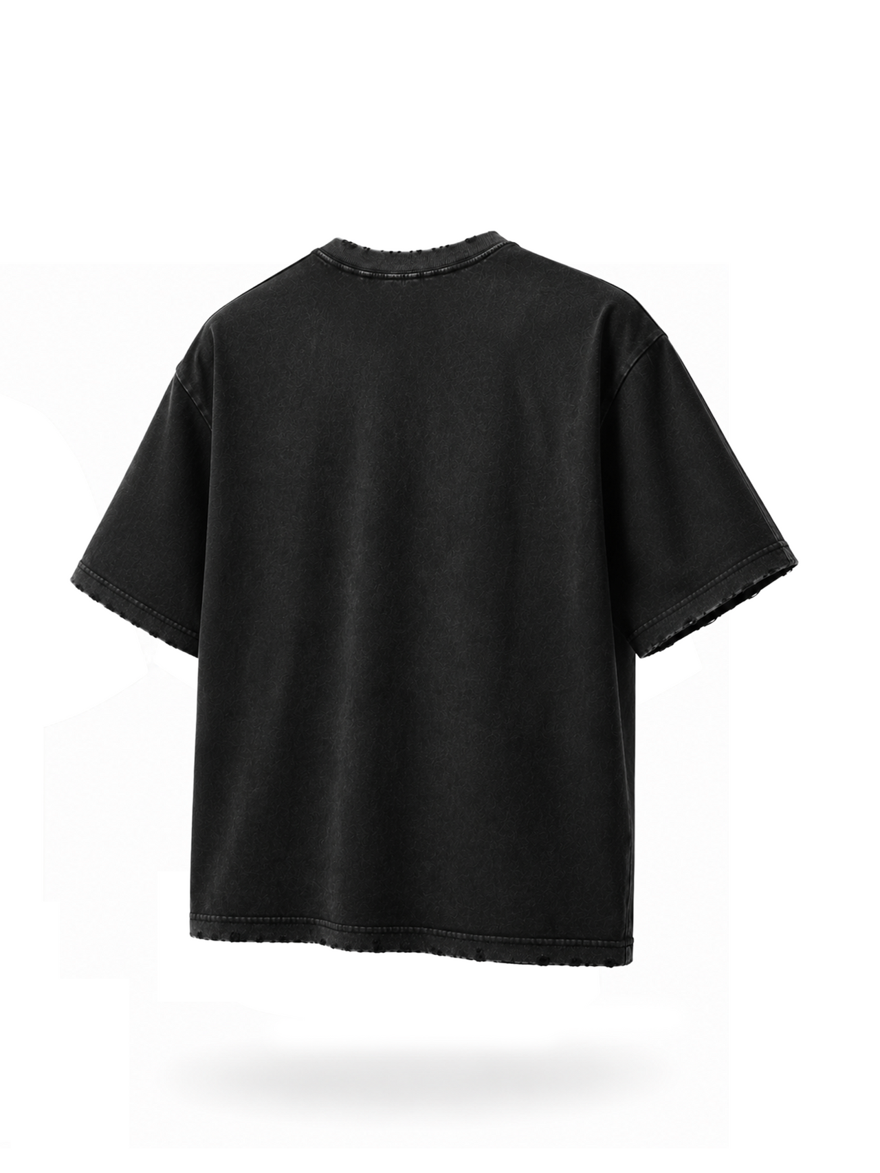 Basic Essential Distressed Tee (חולצת אוברסייז בייסיק דיסטרס)
