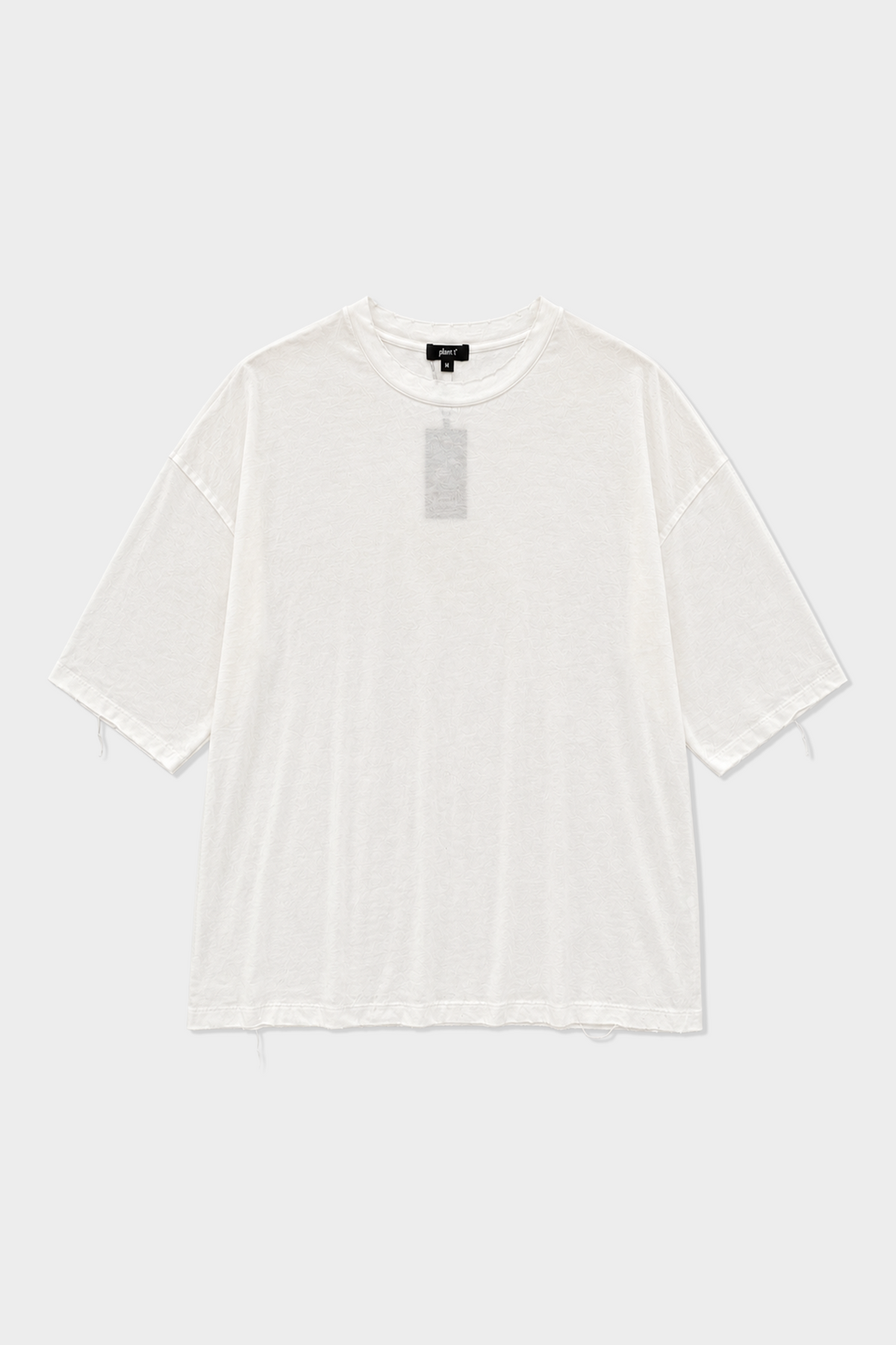 RELAXED OVERSIZE REGULAR SLEEVE - WHITE